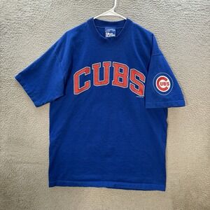 Vintage Chicago Cubs Shirt Adult XL Blue MLB Baseball Pro Player 1990s Mens XL